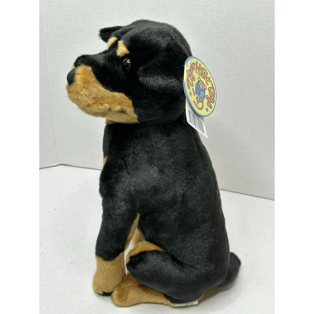 TigerHart Ronin The Rottweiler - 14 Inch Stuffed Animal Plush